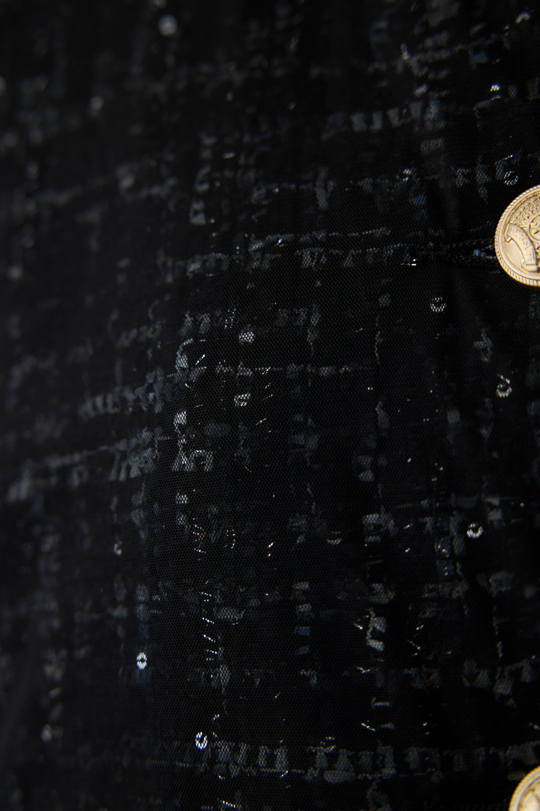 [予約]ツイード×チュールレイヤードクロップドジャケット