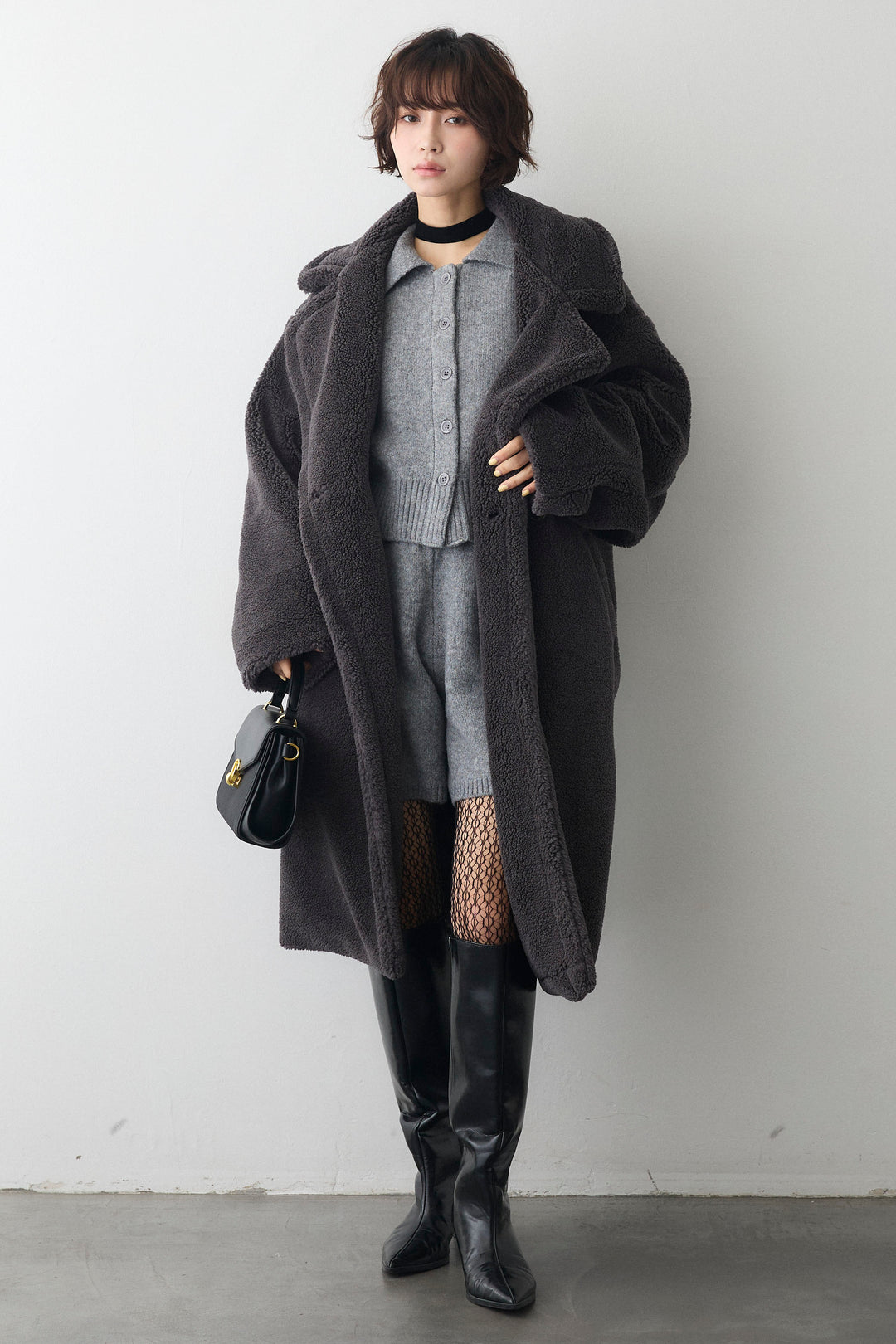 [予約]テディボアロングコート