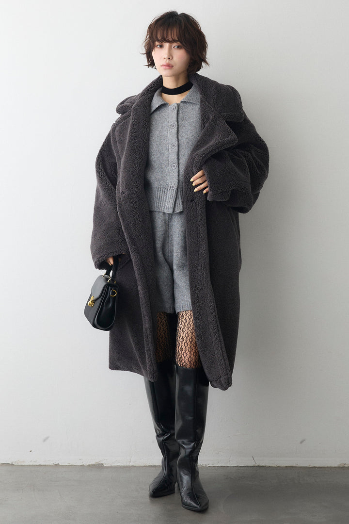 [予約]テディボアロングコート