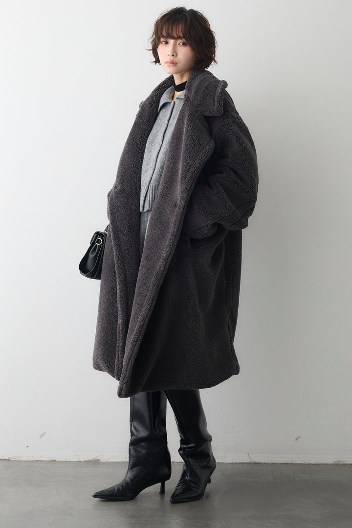 [予約]テディボアロングコート