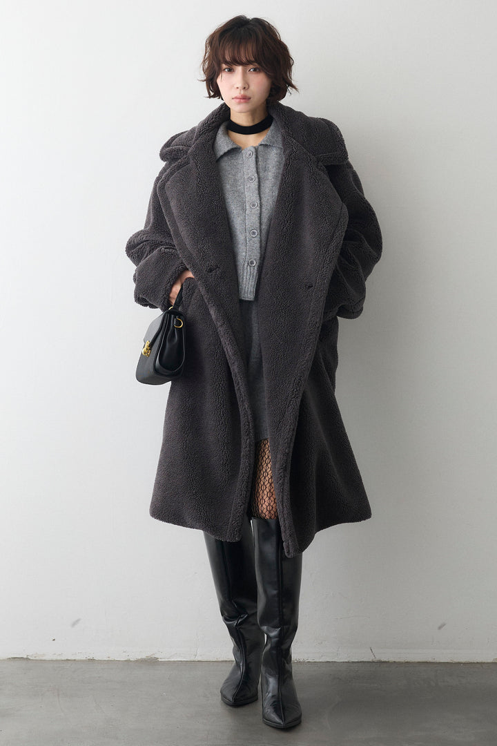 [予約]テディボアロングコート