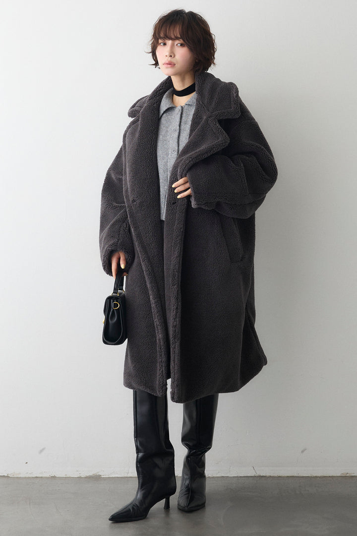 [予約]テディボアロングコート