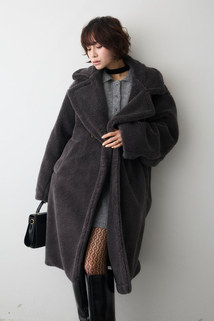 [予約]テディボアロングコート