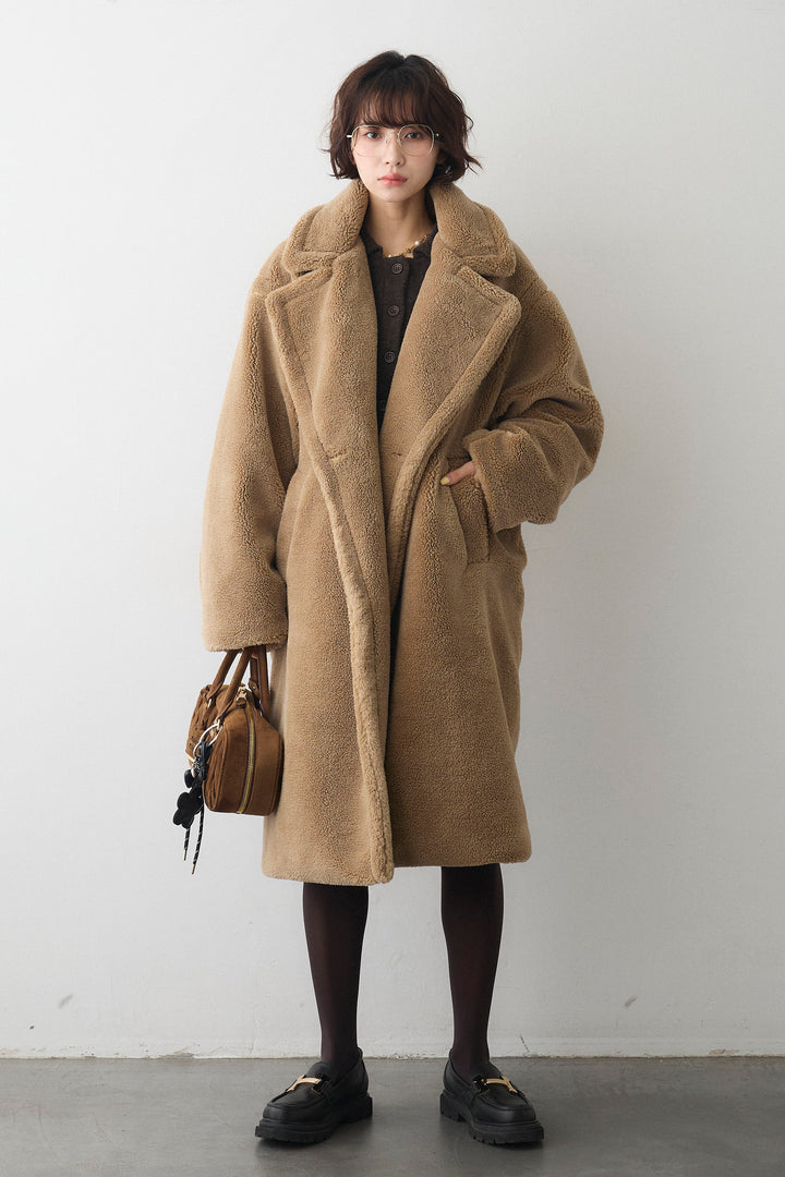 [予約]テディボアロングコート