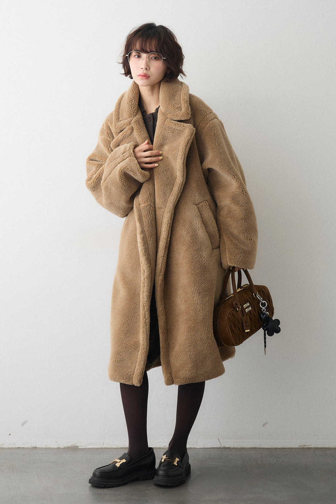 [予約]テディボアロングコート