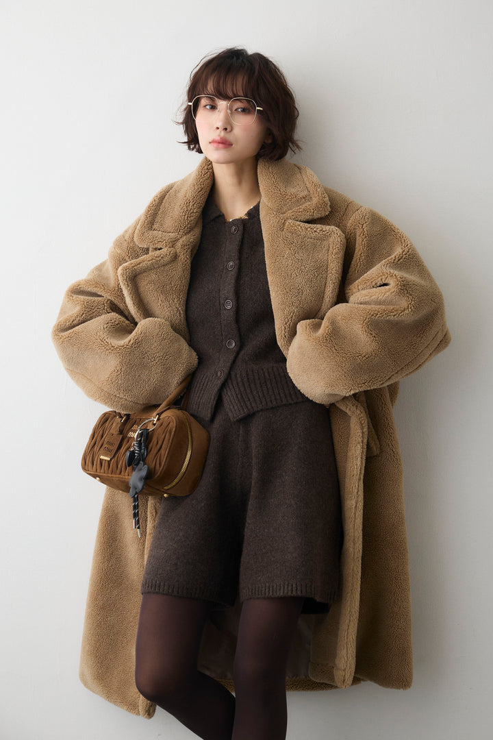 [予約]テディボアロングコート