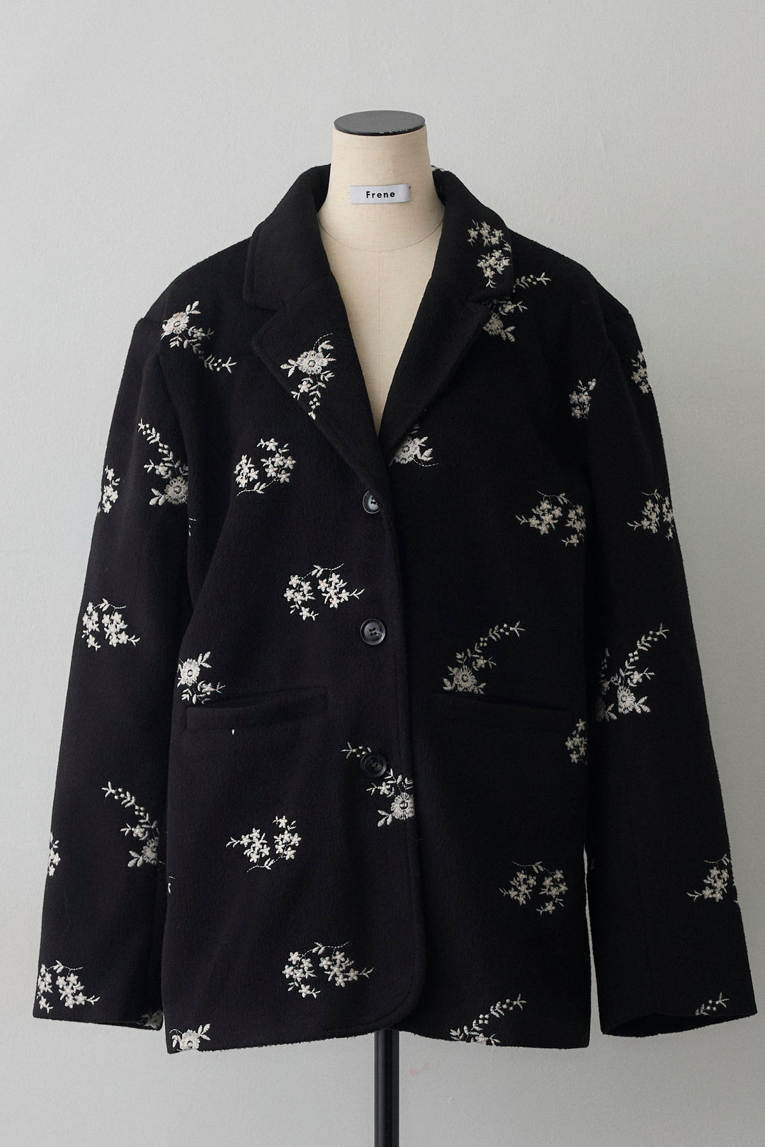 [予約]フラワーエンブロイダリーモッサジャケット
