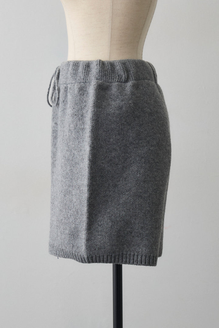 [予約]メランジニットショートパンツ