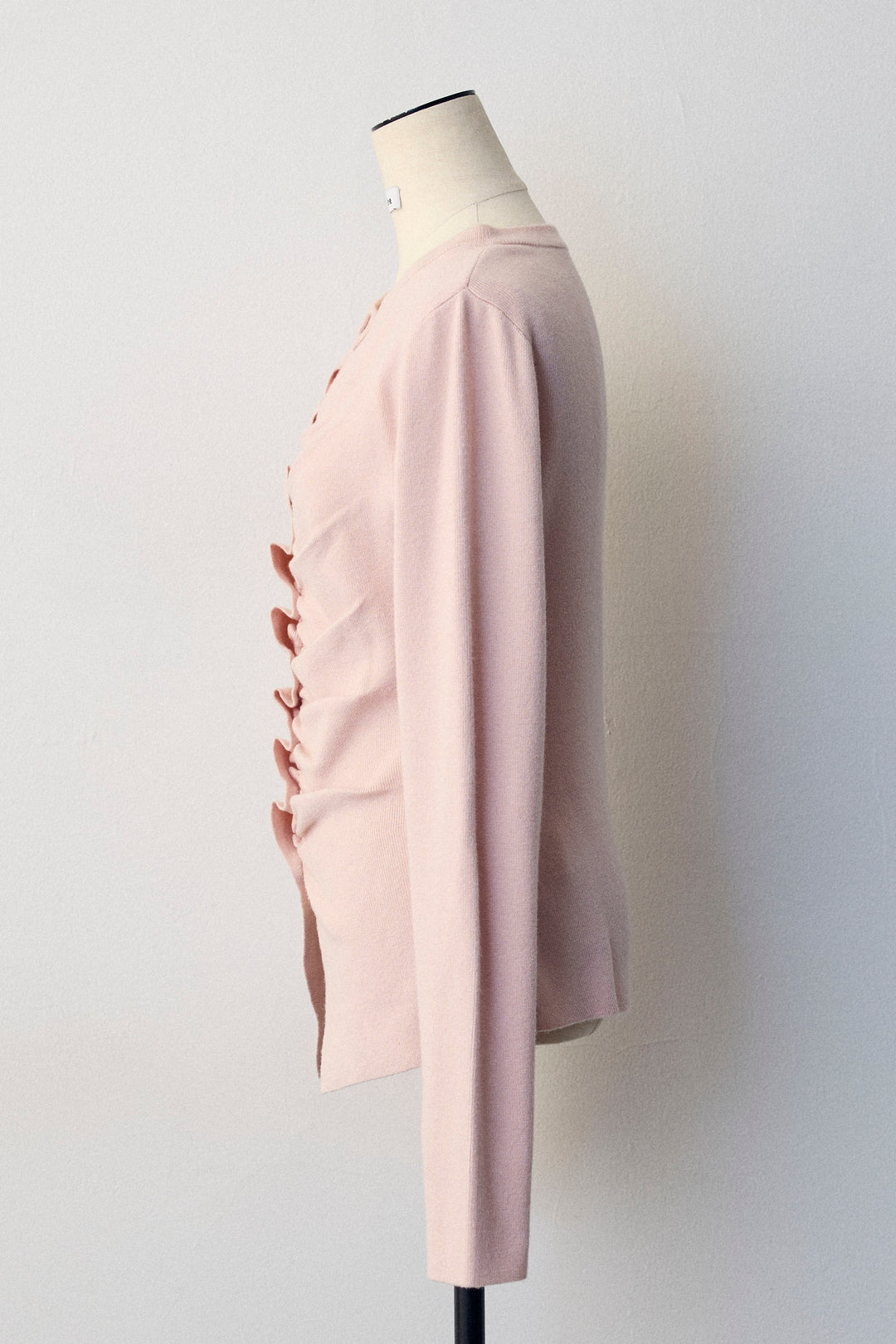 [予約]フロントギャザーデザインカーデ