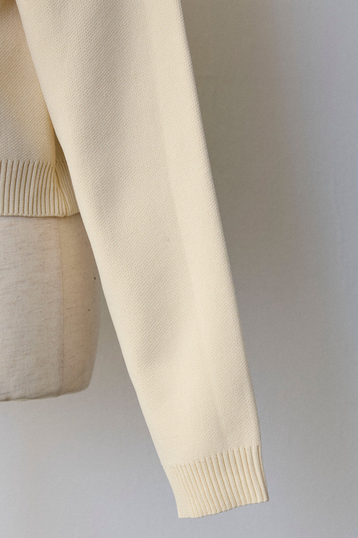 [予約]メタルボタンベーシックカーデ