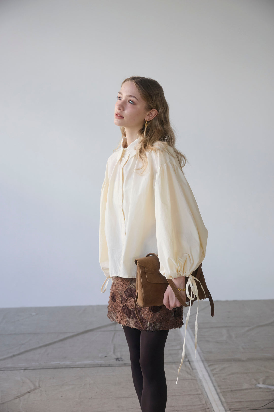 [予約]ブルームフラワーミニスカート