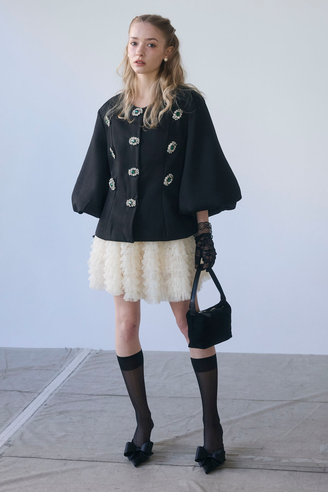 [予約]クラシカルビジュー美ラインジャケット