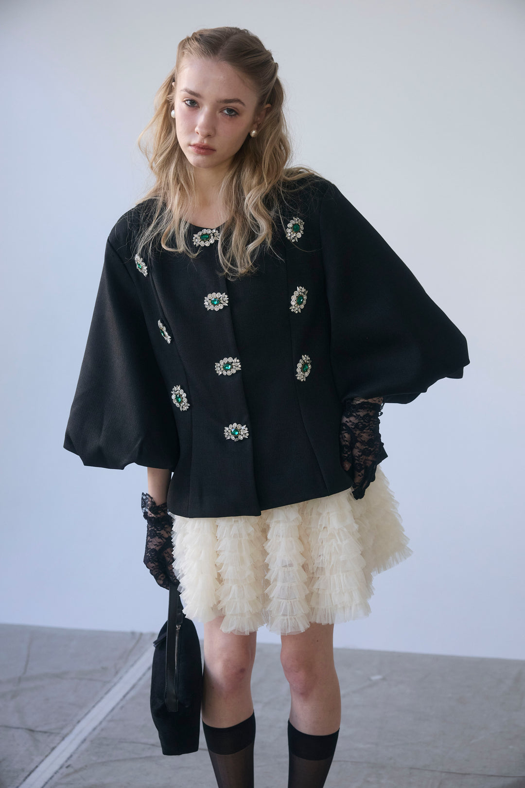 [予約]クラシカルビジュー美ラインジャケット