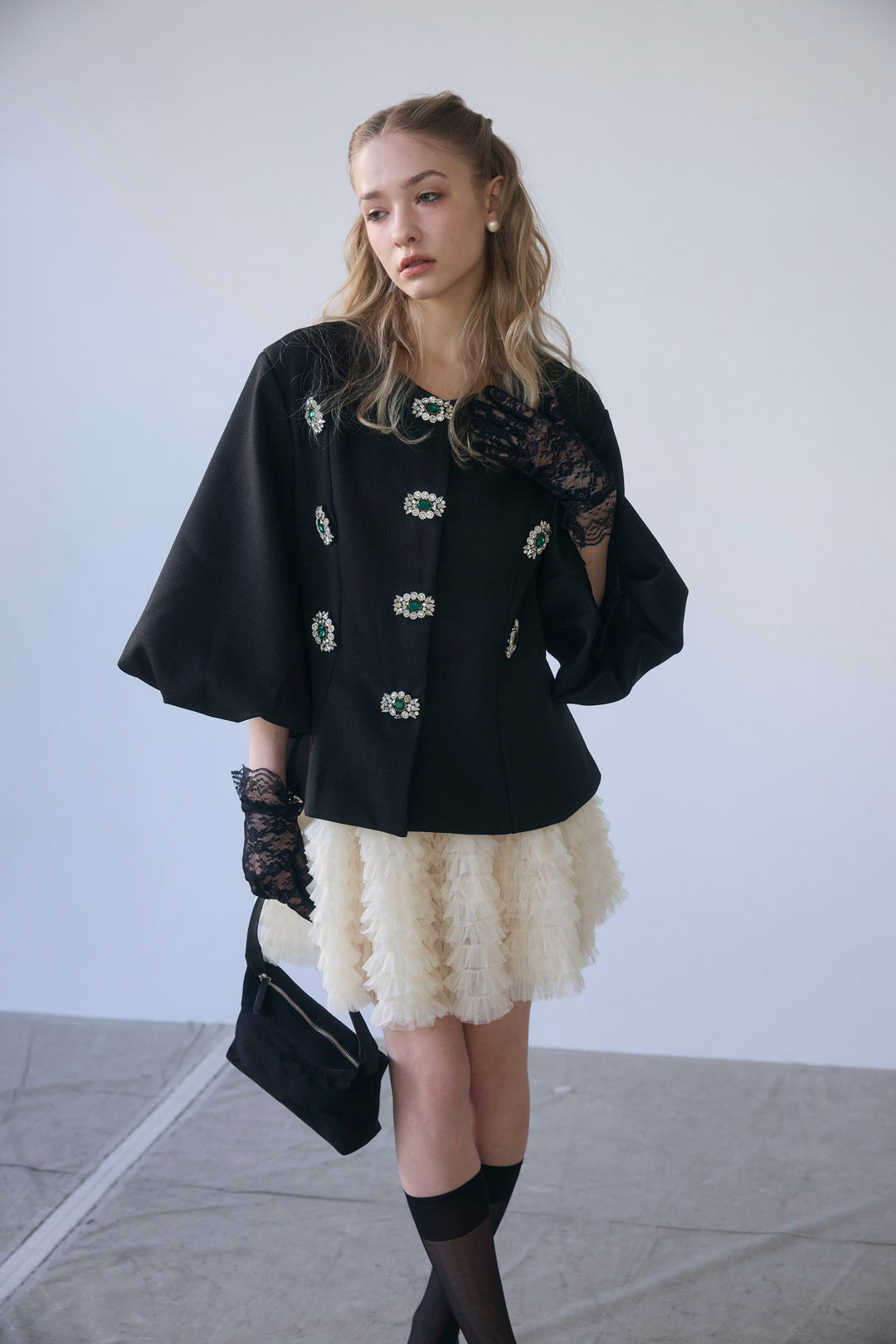 [予約]クラシカルビジュー美ラインジャケット