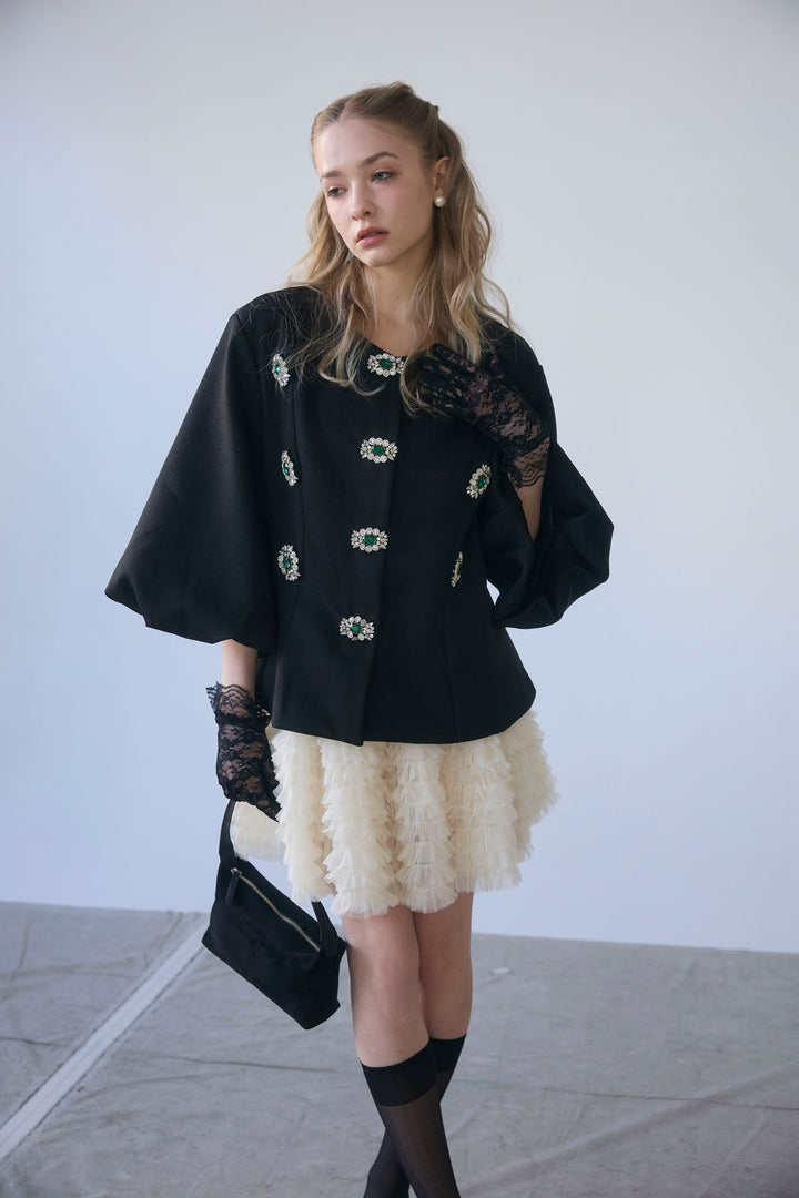 [予約]クラシカルビジュー美ラインジャケット