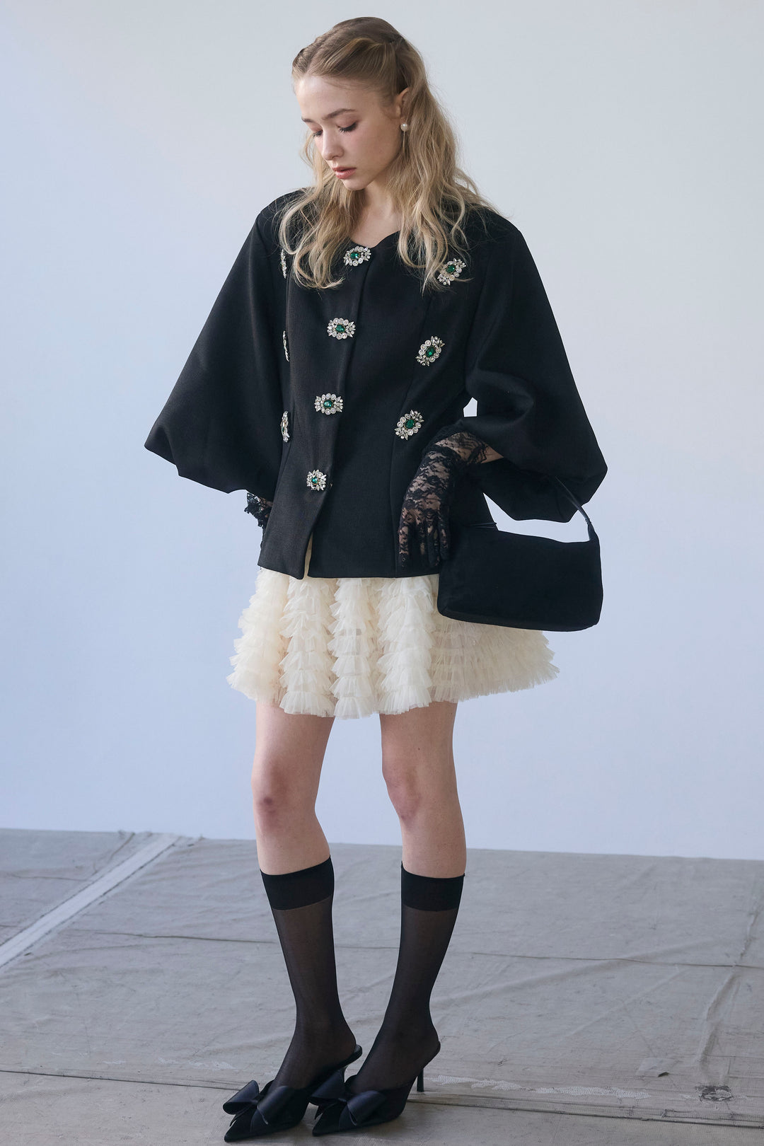 [予約]クラシカルビジュー美ラインジャケット