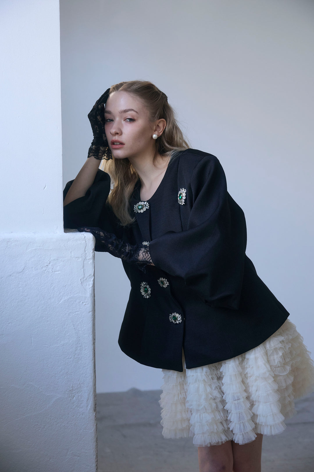 [予約]クラシカルビジュー美ラインジャケット