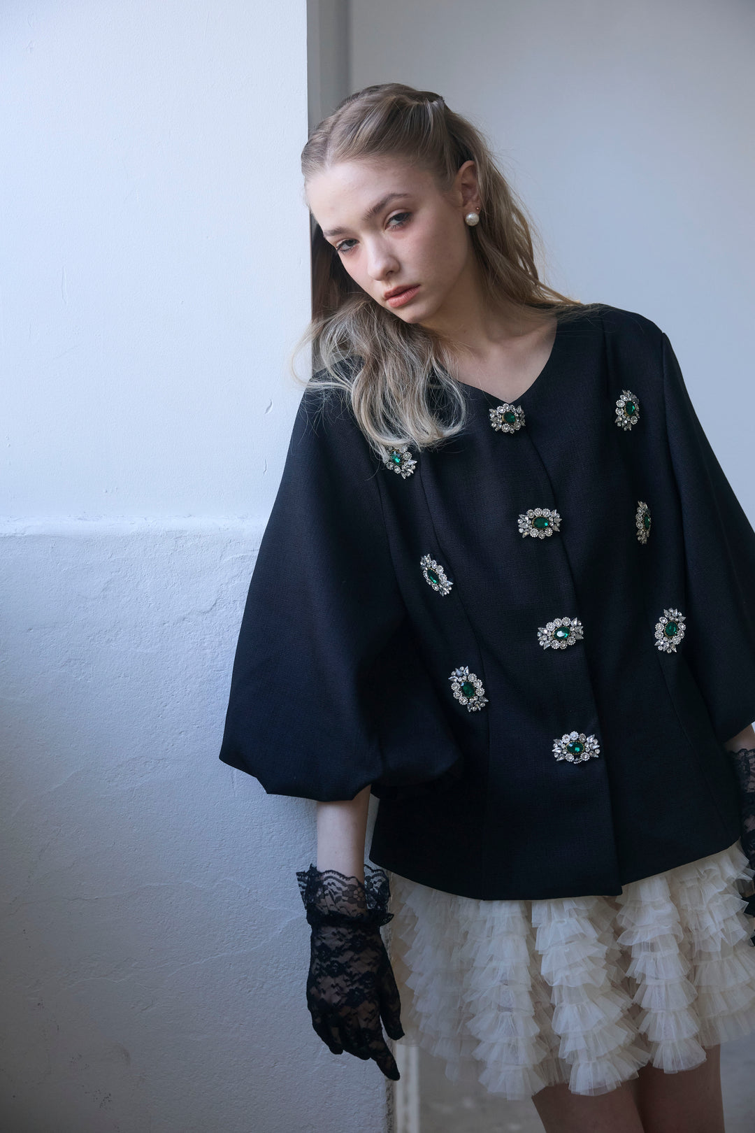 [予約]クラシカルビジュー美ラインジャケット