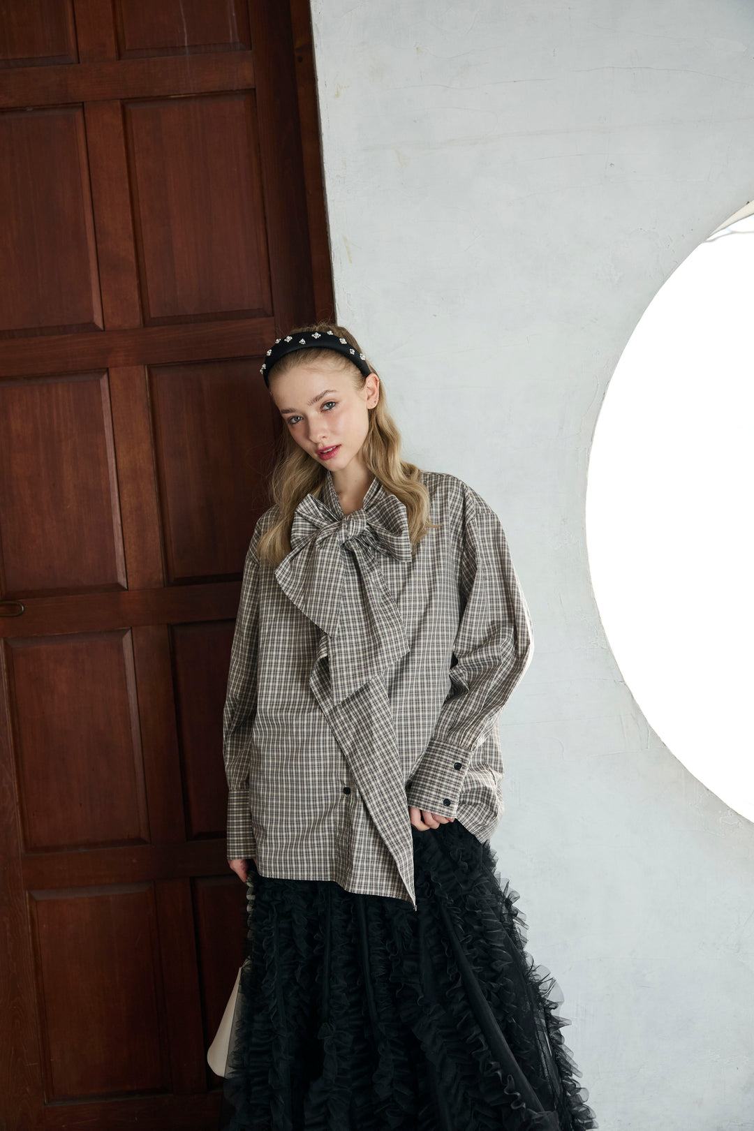 [予約]Iラインホイップチュールスカート