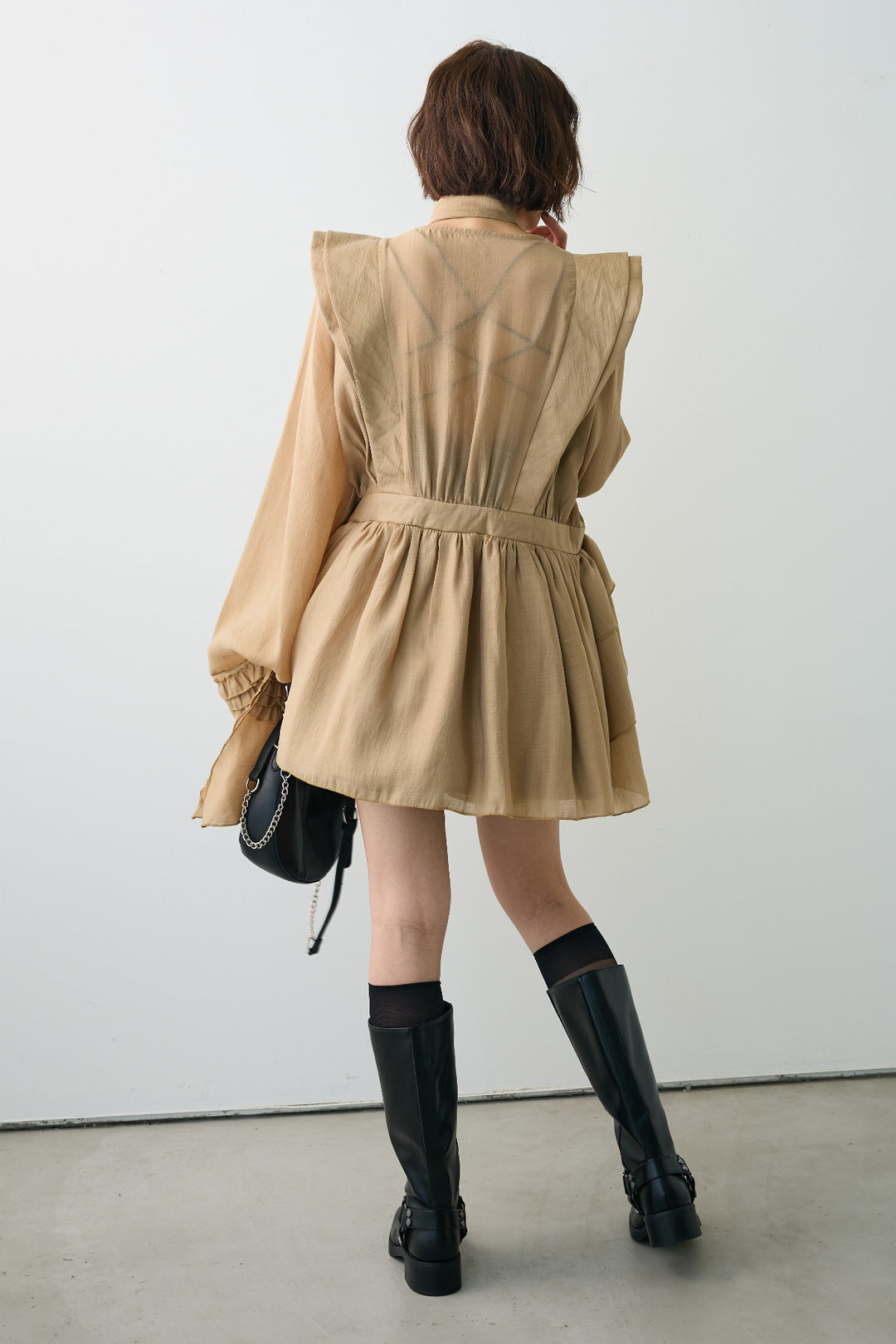 [予約]フロートフリルティアードチュニック