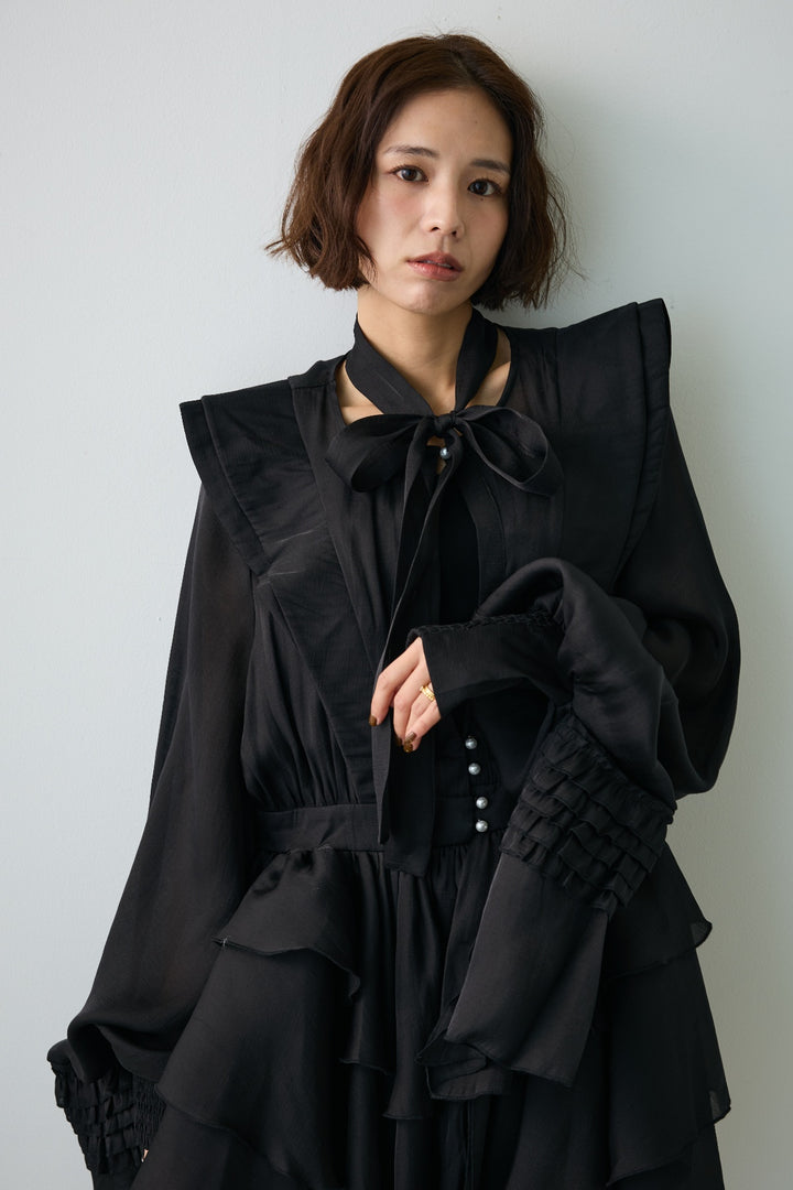 [予約]フロートフリルティアードチュニック