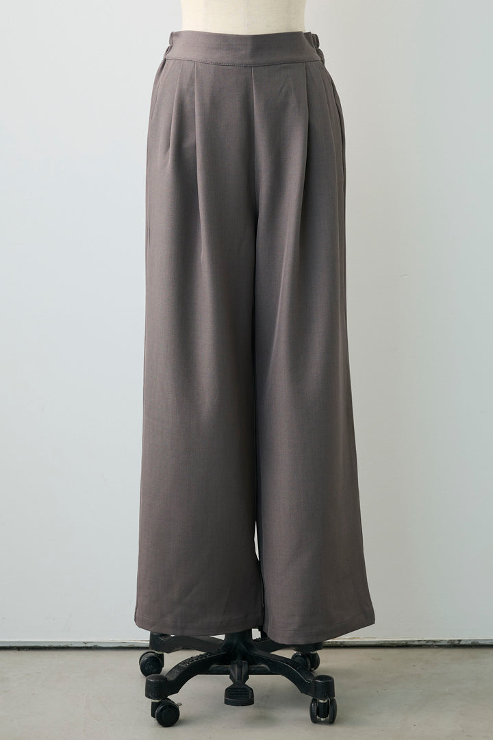 [予約]ツイルシンプルストレートパンツ