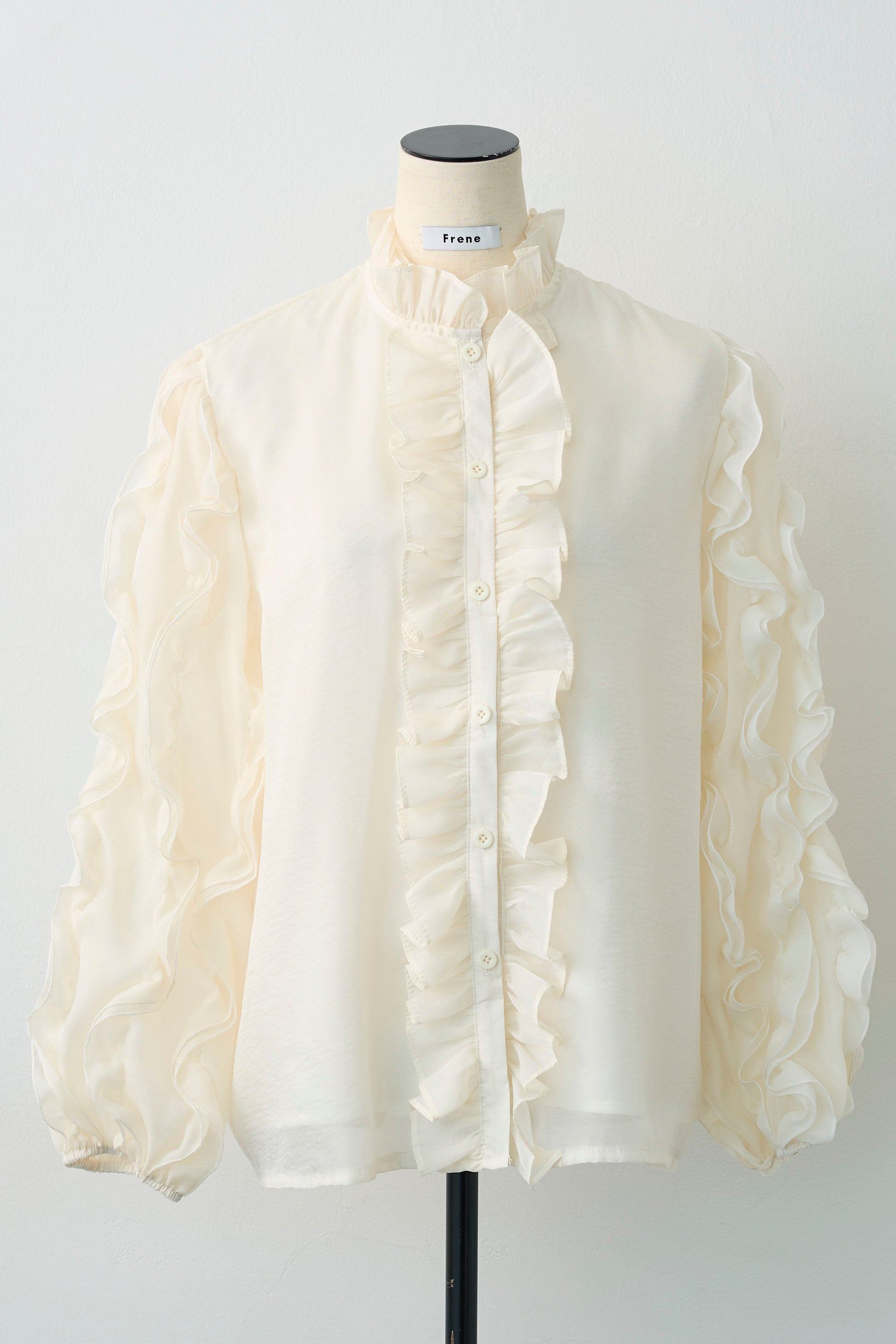 予約]エアリーフリルブラウス – Frene