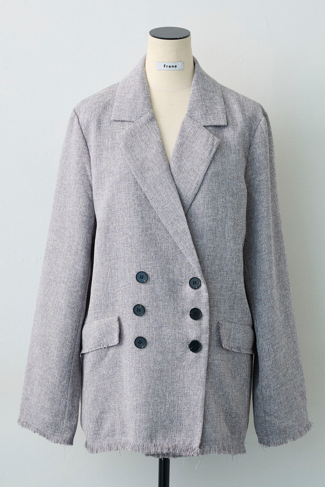 [予約]スラブネップツイードフリンジテーラージャケット