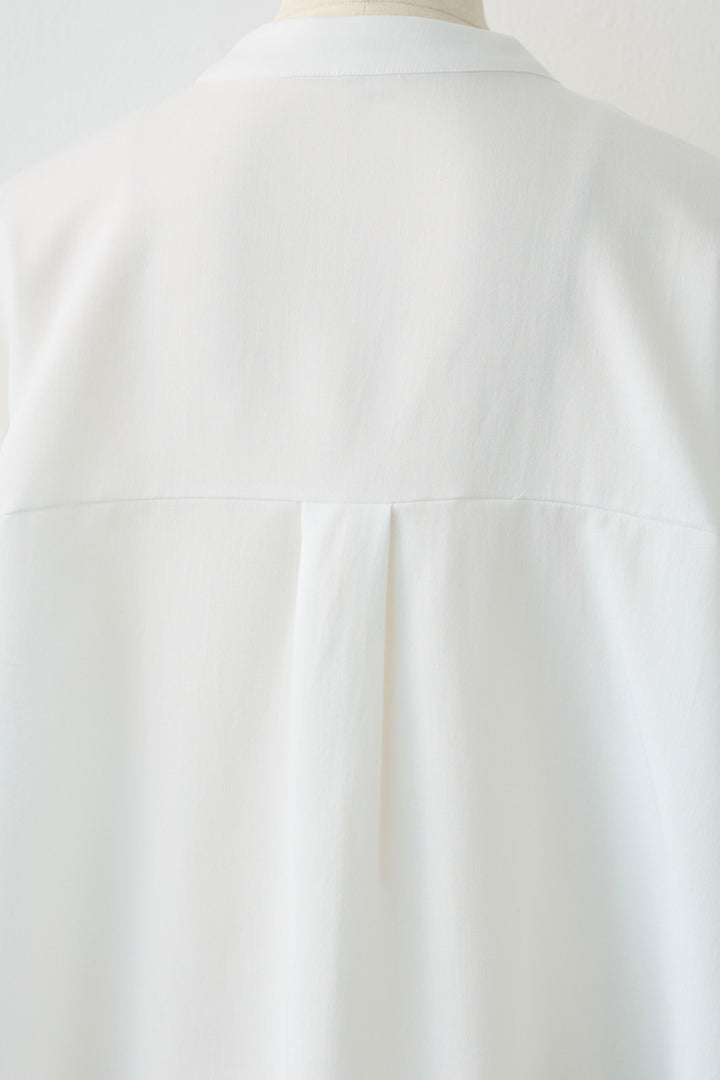 [予約]Iラインフリルホイップブラウス