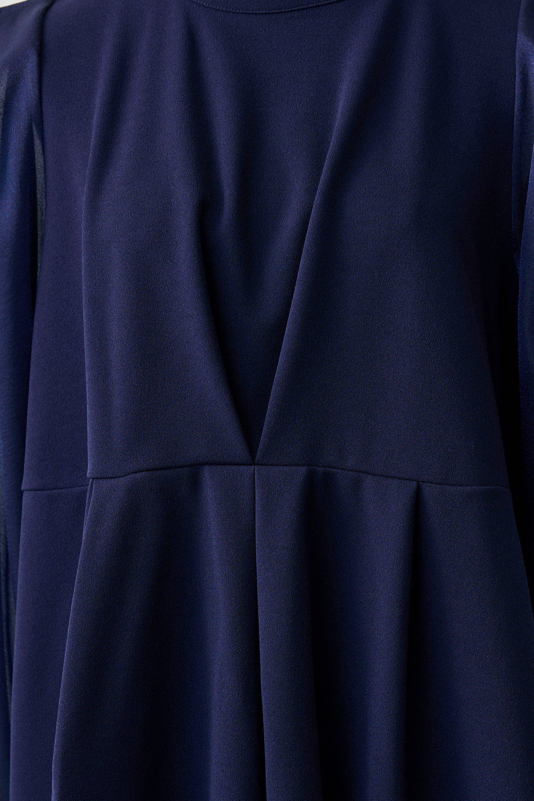 [予約]シアーリボン異素材ドッキングペプラムブラウス