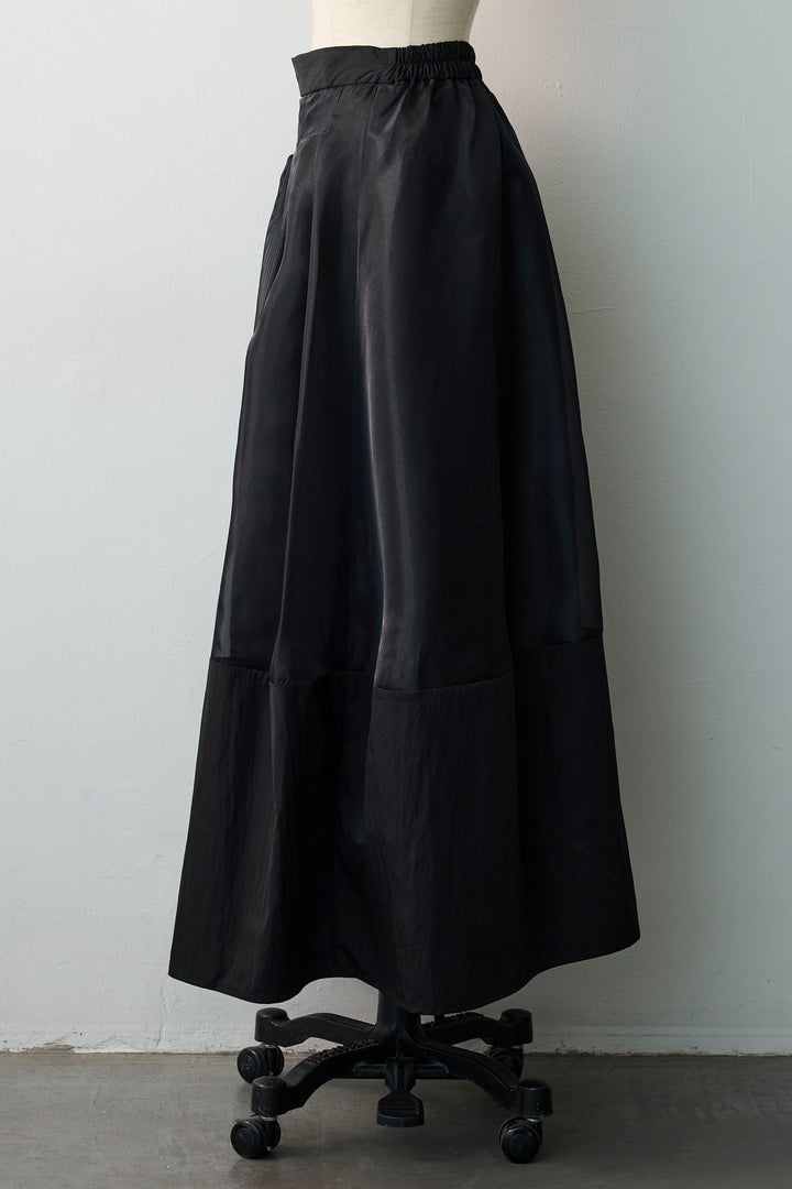 [予約]オーガンジー×タフタコクーンスカート