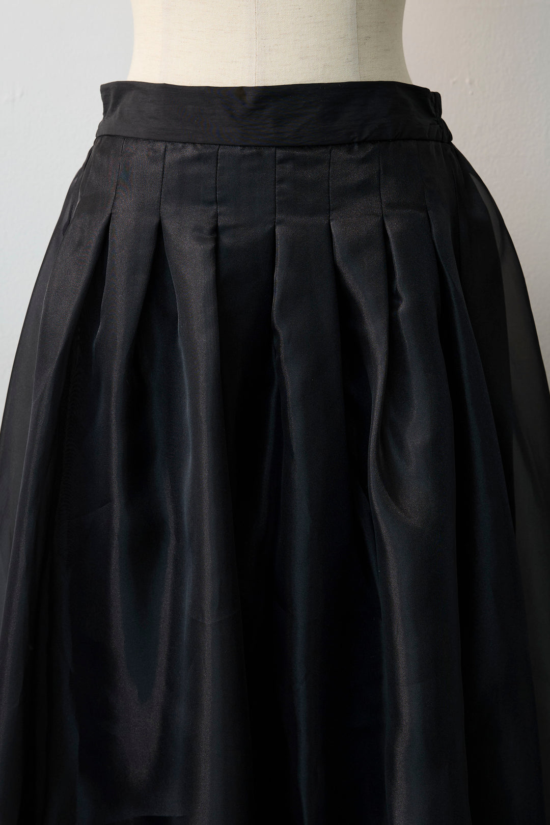 [予約]オーガンジー×タフタコクーンスカート