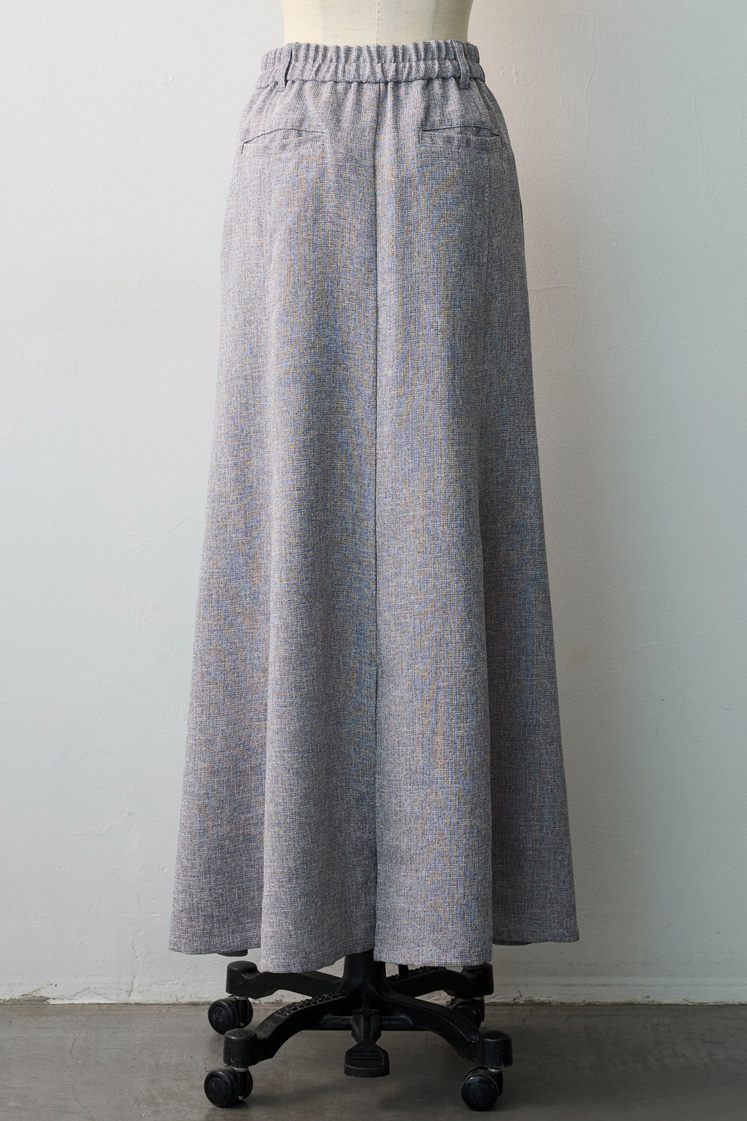 [予約]スラブネップツイードフレアスカート