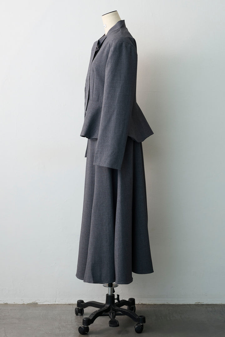 [予約]エフォートレスノーカラージャケットセットアップ