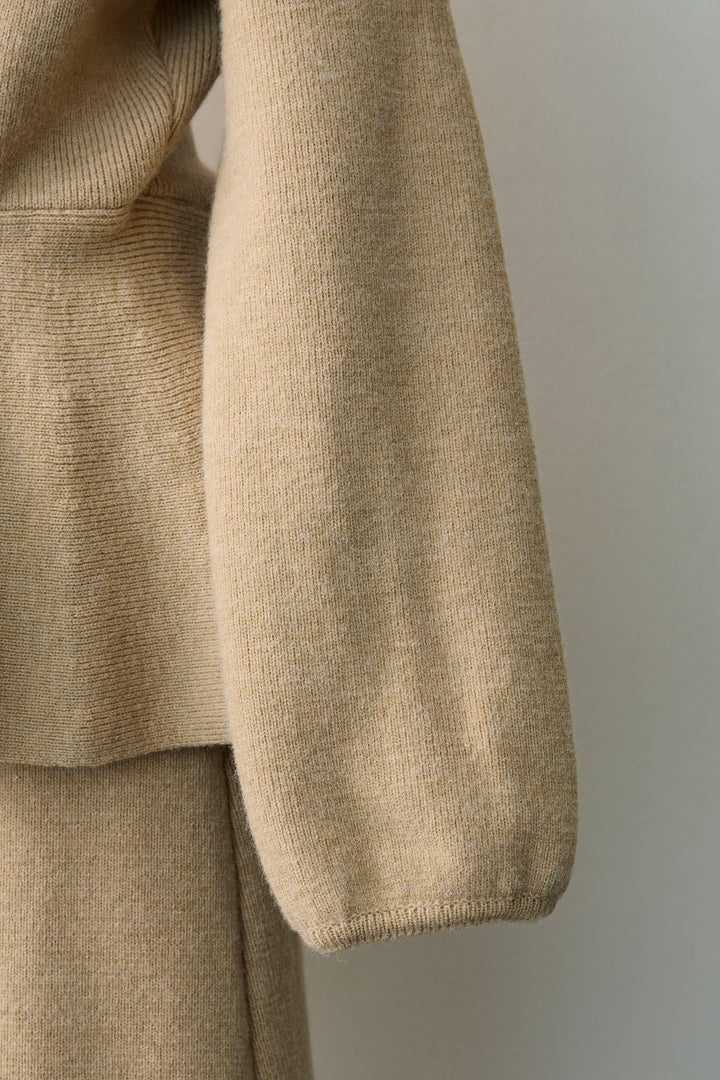 [予約]カシュクールフレアニットスカートセットアップ