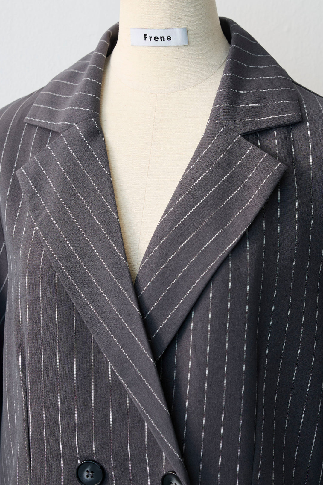 [予約]フリルヘム2wayマニッシュジャケット