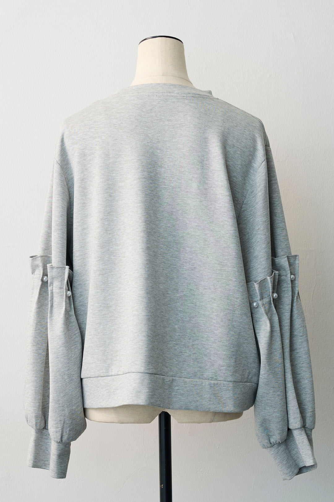 [予約]タックパールスリーブプルオーバー