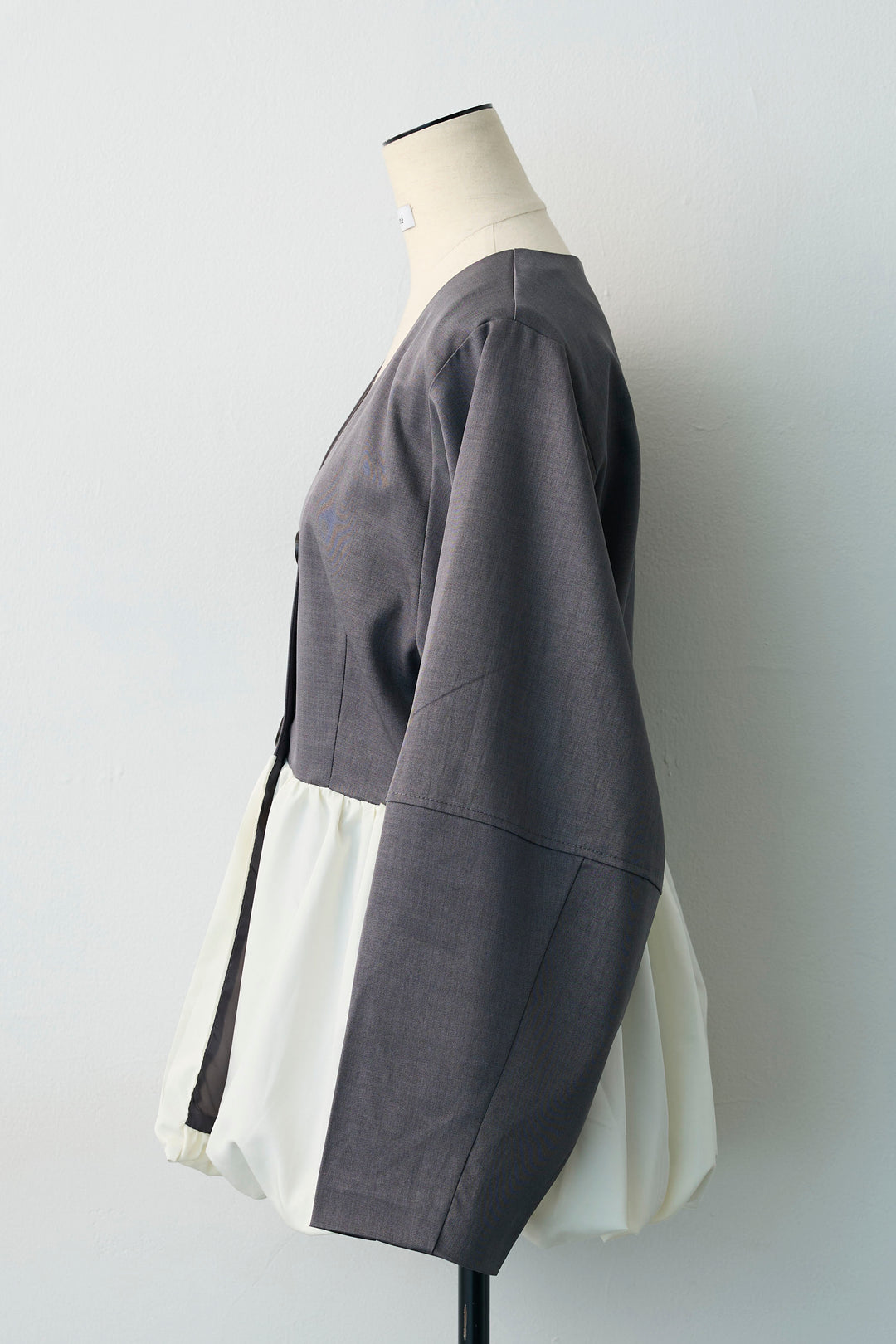 [予約]異素材ミックスバルーンジャケット