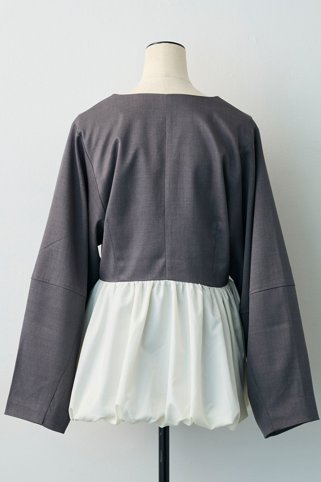 [予約]異素材ミックスバルーンジャケット