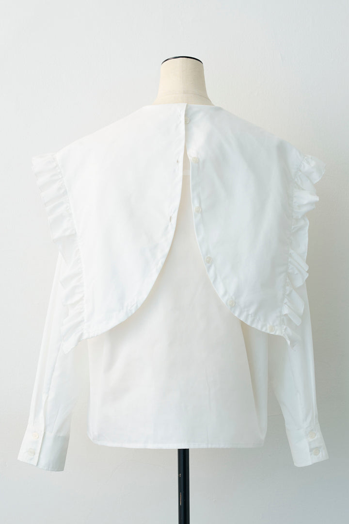 [予約]BIGフリルデザインシャツ