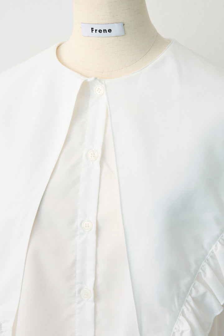 [予約]BIGフリルデザインシャツ