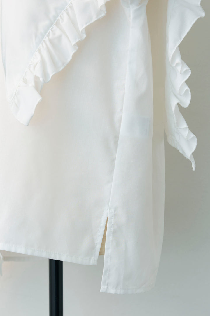 [予約]BIGフリルデザインシャツ