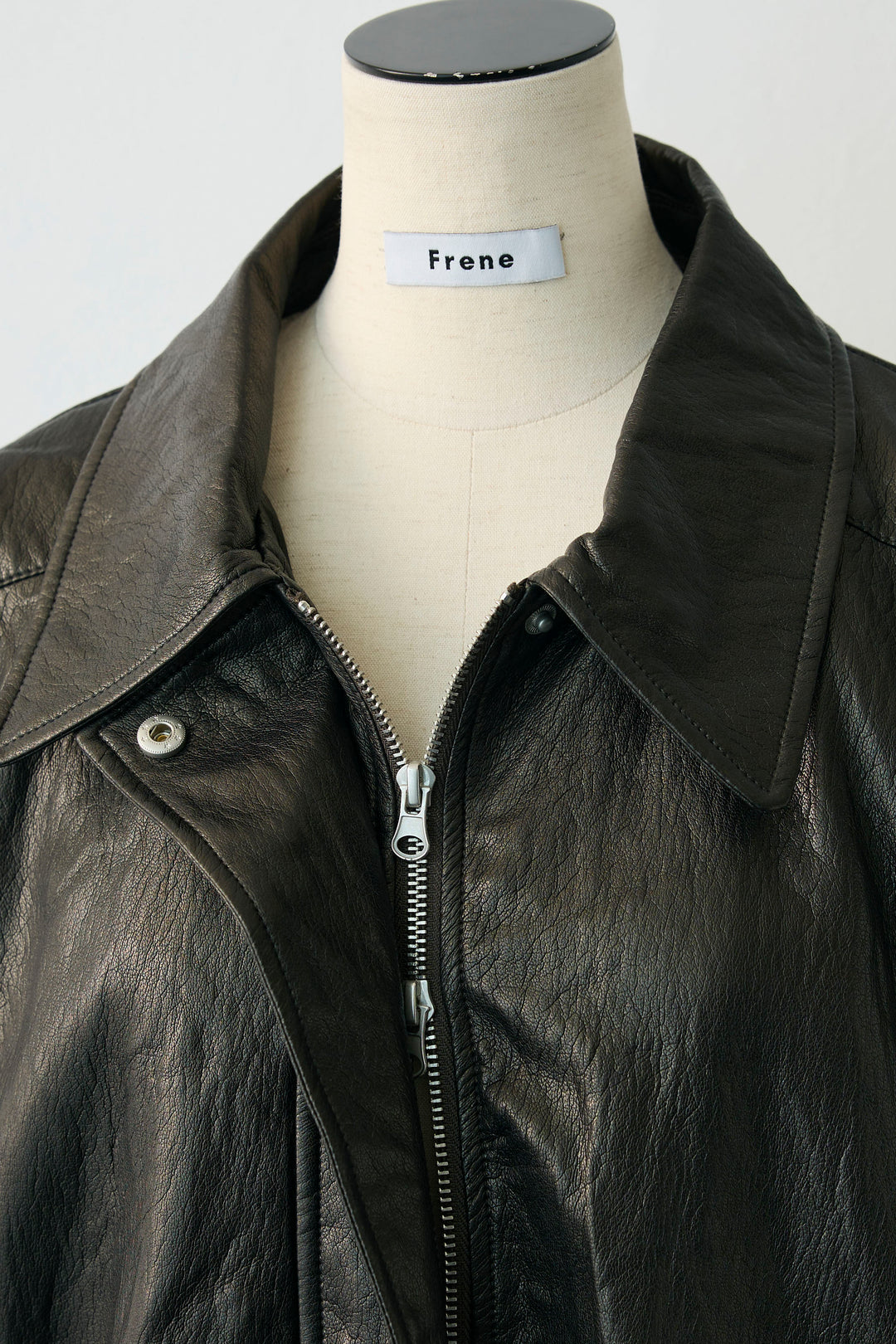 [予約]グロッシーワッシャーレザーライクジャケット