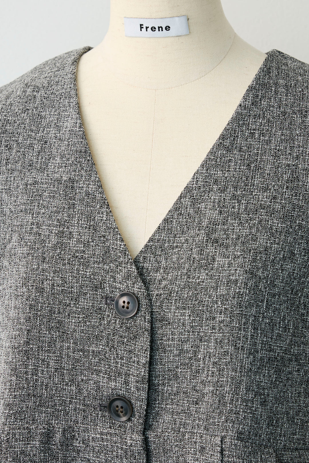 [予約]サマーツイードボックスプリーツベスト