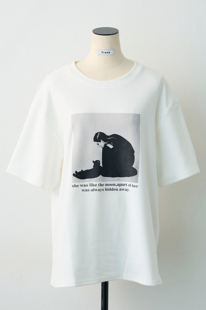 [予約]裏起毛グラフィックTシャツ