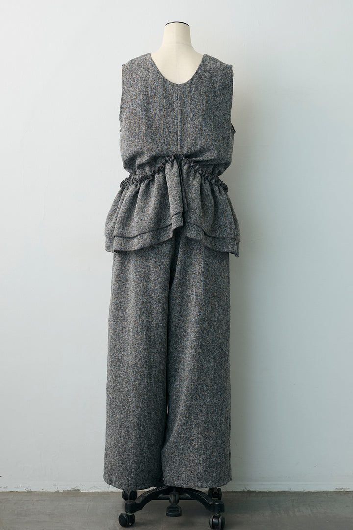 [予約]サマーツイードマルチウェイロンパース