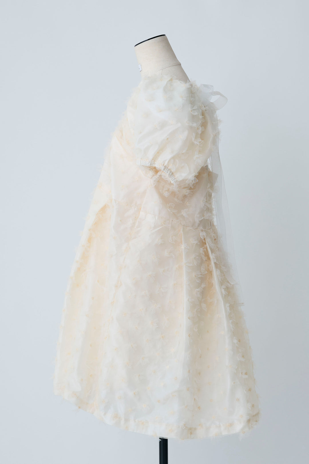 [予約]フラワージャカードパフスリーブチュニック