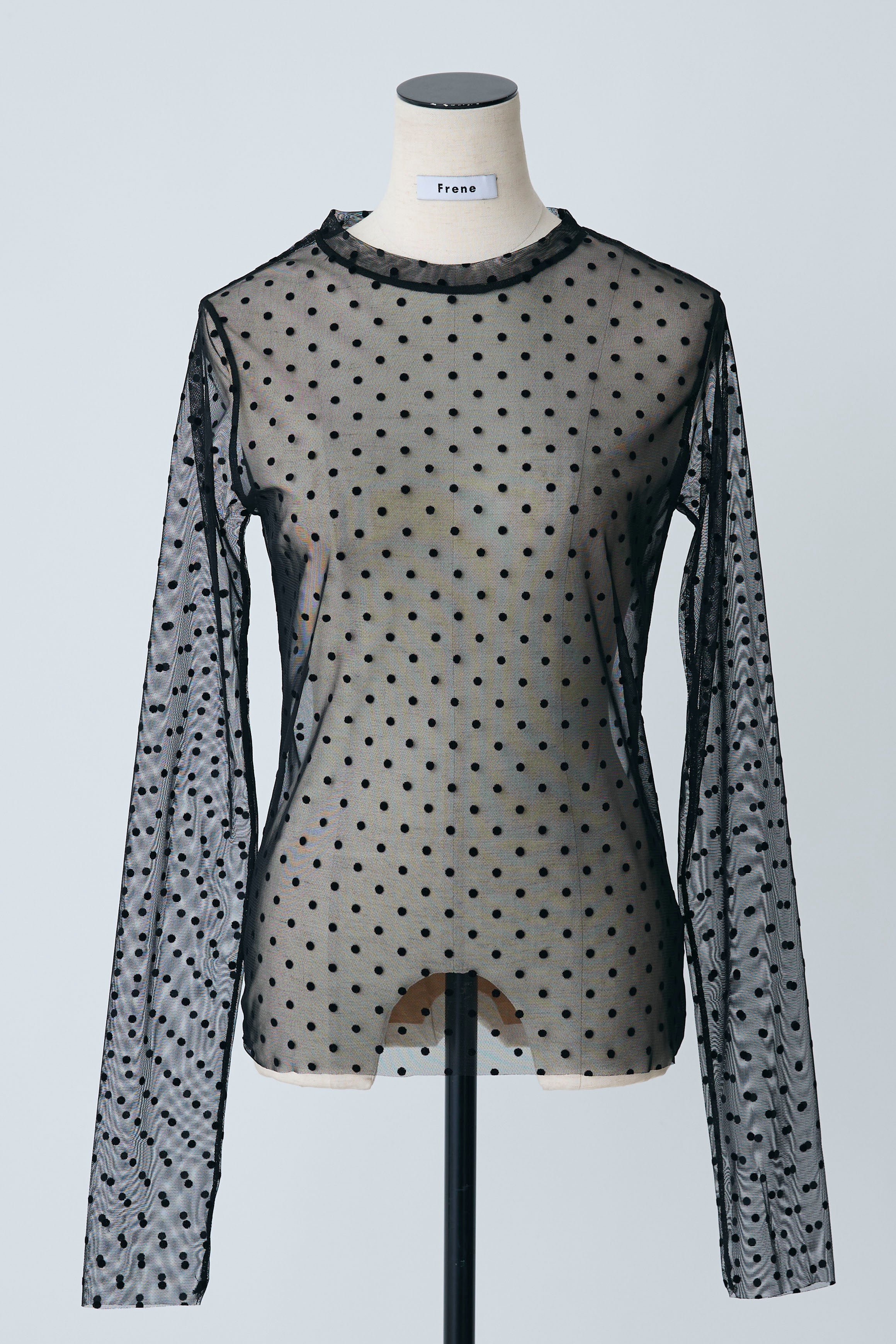 予約]シアードットフロッキートップス – Frene