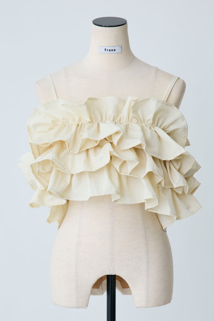 [予約]撥水フリルビスチェ