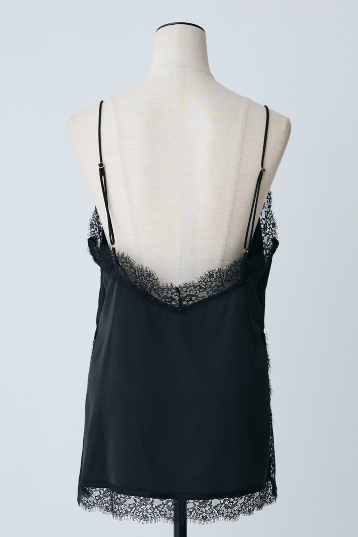 [予約]マットサテンレースキャミソール